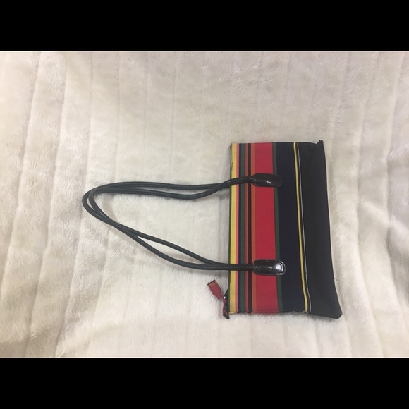🌈Colorful Striped Canvas Bag🌈 - Picture 2 of 4